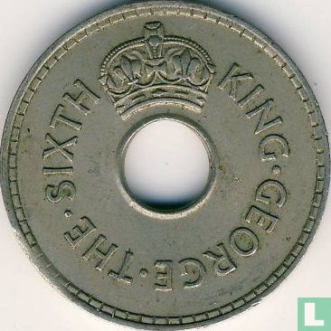 Fiji 1 penny 1952 - Afbeelding 2