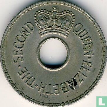 Fiji 1 penny 1956 - Afbeelding 2