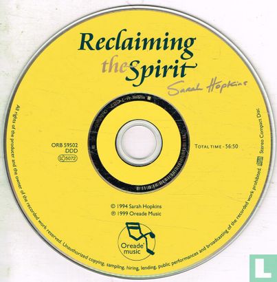 Reclaiming the Spirit - Afbeelding 3