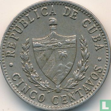 Cuba 5 centavos 1961 - Afbeelding 2