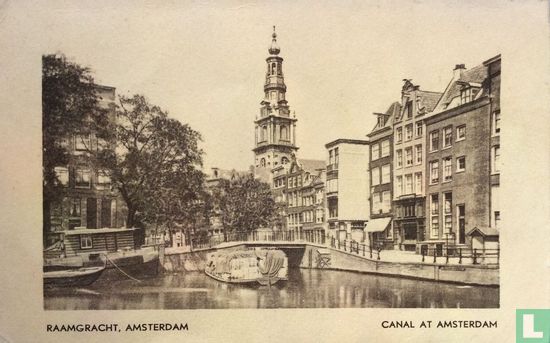 RAAMGRACHT, AMSTERDAM - CANAL AT AMSTERDAM - Image 1