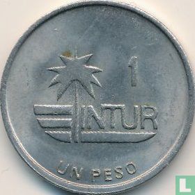 Cuba 1 convertible peso 1989 (INTUR) - Image 2