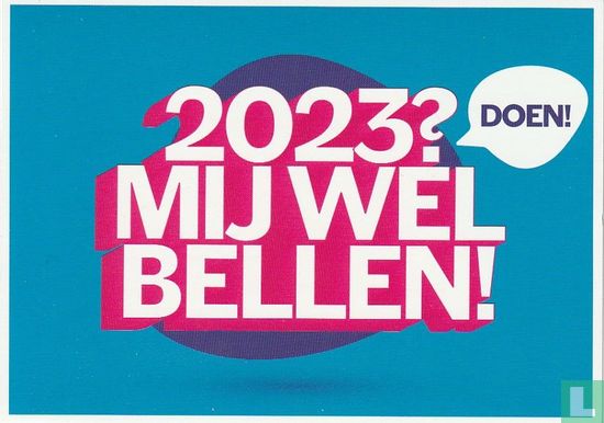 B230001 - Lebara "2023? Mij Wel Bellen! Doen!" - Afbeelding 1