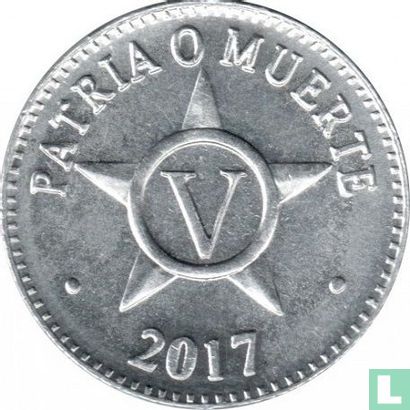 Cuba 5 centavos 2017 - Afbeelding 1