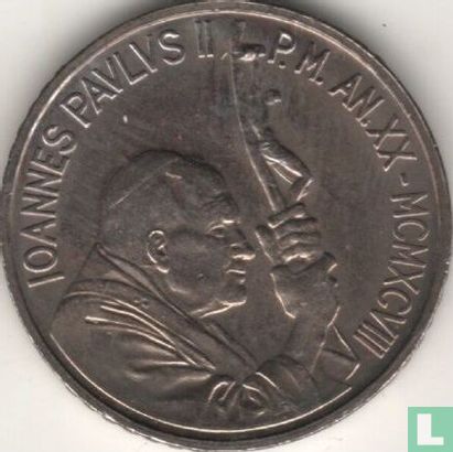 Vatican 100 lire 1998 - Image 1