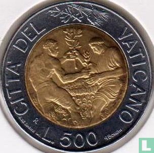 Vatican 500 lire 1998 - Image 2