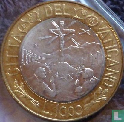 Vatican 1000 lire 1999 - Image 2