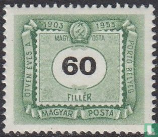 50 jaar portzegel