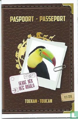 Toekan Paspoort / Toucan Passeport - Image 1