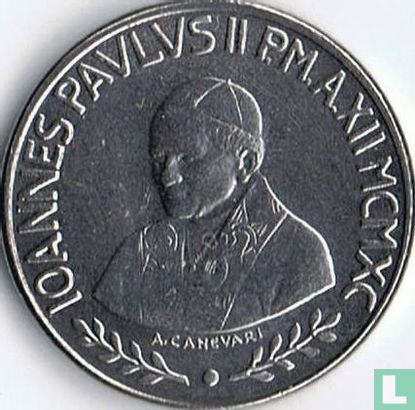 Vaticaan 100 lire 1990 - Afbeelding 1