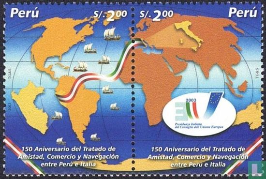 150 ans d'amitié entre le Pérou et l'Italie