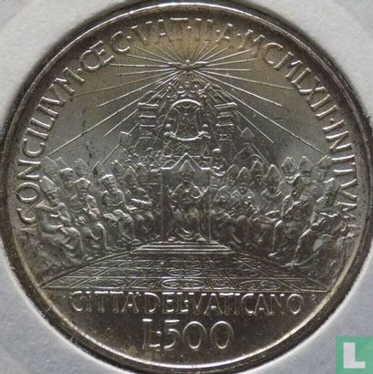 Vatican 500 lire 1962 "Second Ecumenical Council" - Image 1