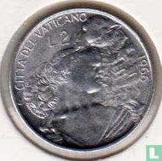 Vatican 2 lire 1966 - Image 1
