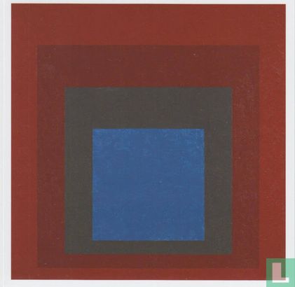 Study for Homage to the Square: Blue Depth,1961 - Afbeelding 1