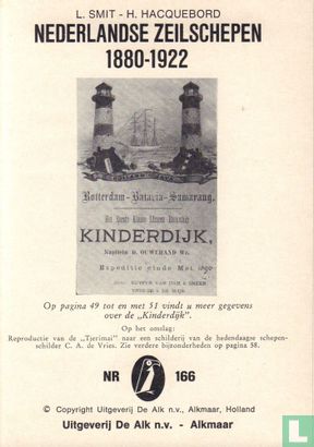Nederlandse zeilschepen 1880 - 1922 - Image 3