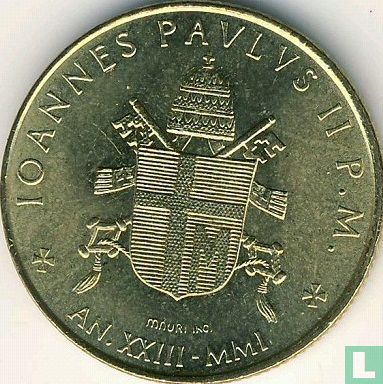 Vaticaan 200 lire 2001 - Afbeelding 1