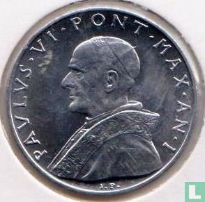 Vatican 10 lire 1963 - Image 2