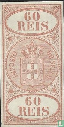 Imposto do sello 60 Reis