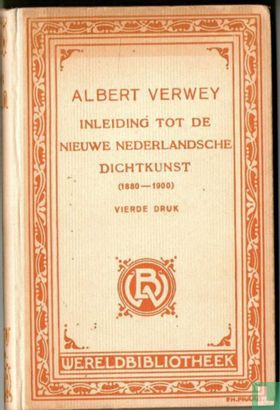 Inleiding tot de Nederlandsche dichtkunst 1880-1900 - Afbeelding 1