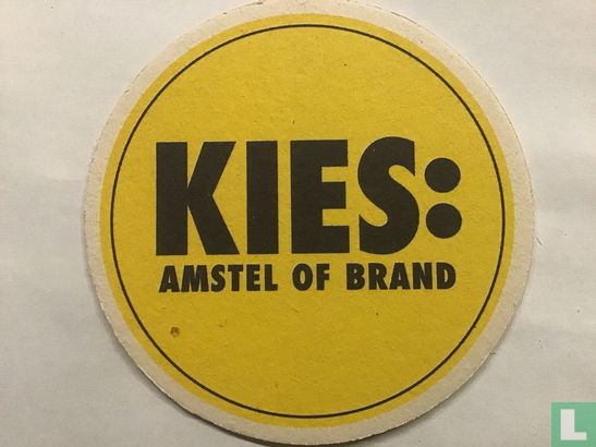 Kies: Amstel of Brand - Staan of zitten - Image 1