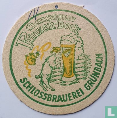 Schloßbrauerei Grünbach / Champagner Prinzen-Bock - Afbeelding 1