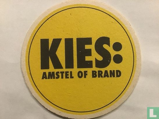 Kies: Amstel of Brand - Bij jou of bij mij - Afbeelding 1