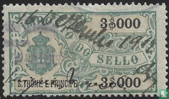 Imposto do sello 3000 Reis