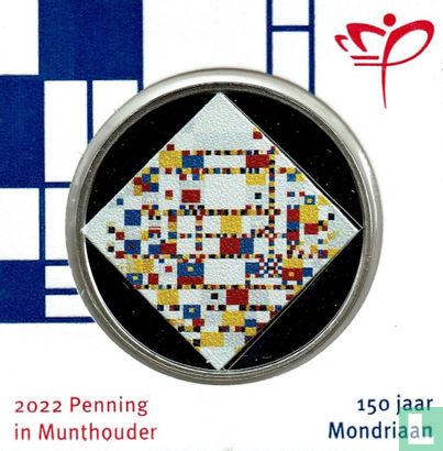 Nederland 150 jaar Piet Mondriaan 2022 - Afbeelding 1