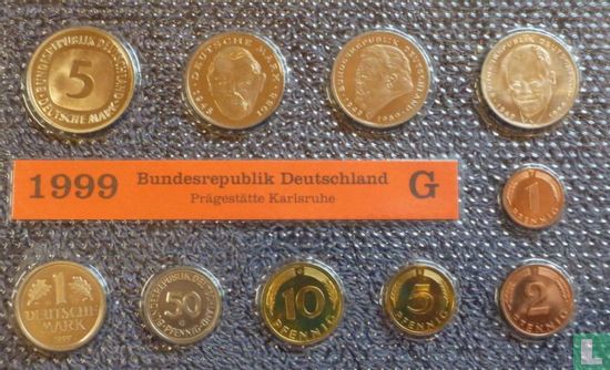 Allemagne coffret 1999 (G) - Image 1