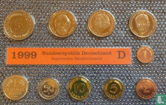 Germany mint set 1999 (D) - Image 1