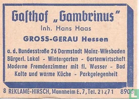 Gasthof Gambrinus