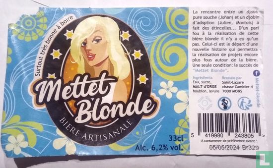 Mettet blonde