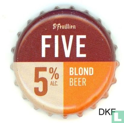 Five 5%Alc Blond Beer