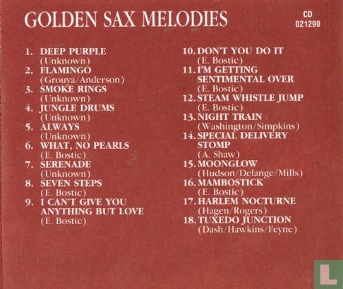 Golden Sax Melodies  - Afbeelding 2