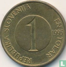 Slovenia 1 tolar 1995 (type 2) - Image 1