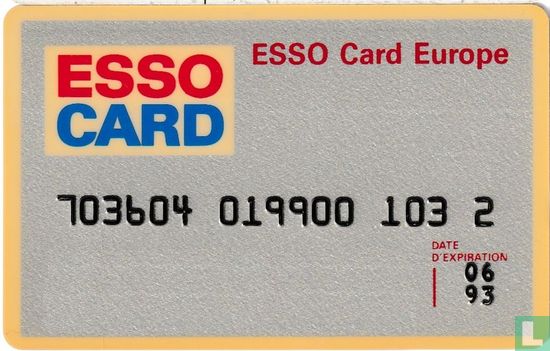 Esso card Europe - Image 1