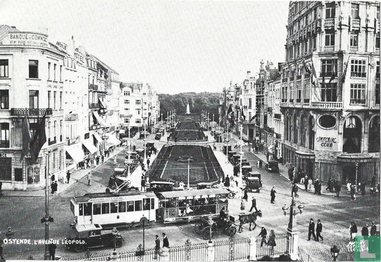 Ostende, l'Avenue Léopold