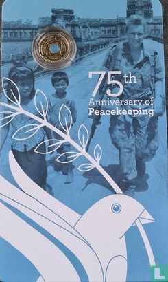 Australië 2 dollars 2022 (folder) "75 years Peacekeeping" - Afbeelding 1