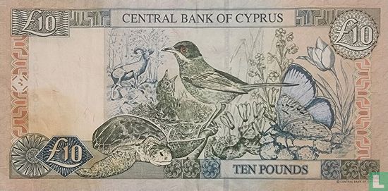 Cyprus 10 Pounds  - Afbeelding 2