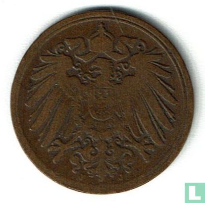 Empire allemand 1 pfennig 1897 (J) - Image 2