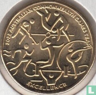 Australie 1 dollar 2022 "Commonwealth Games in Birmingham - Excellence" - Image 2