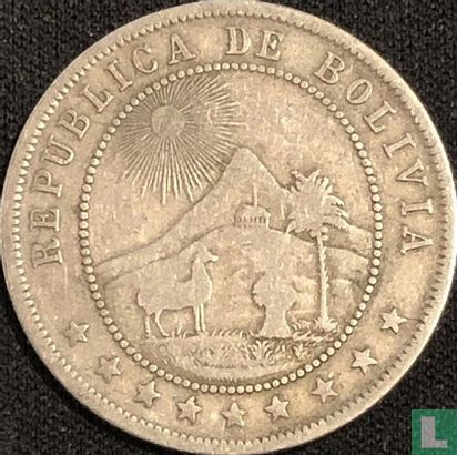 Bolivia 10 centavos 1909 - Afbeelding 2