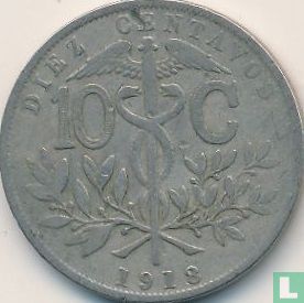 Bolivia 10 centavos 1918 - Afbeelding 1