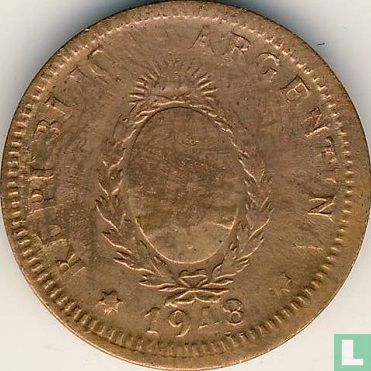 Argentine 2 centavos 1948 - Image 1