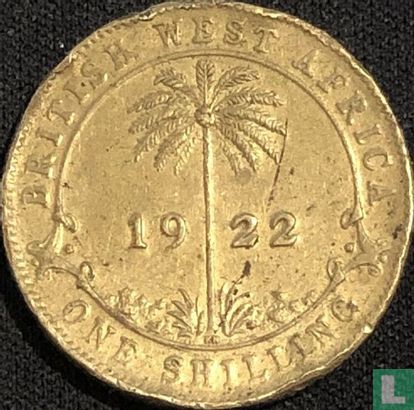 Afrique de l'Ouest britannique 1 shilling 1922 - Image 1
