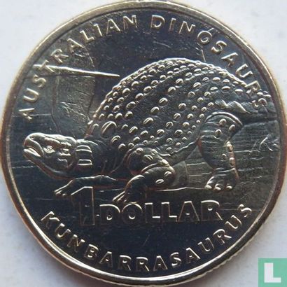 Australia 1 dollar 2022 (without privy mark) "Kunbarrasaurus" - Image 2