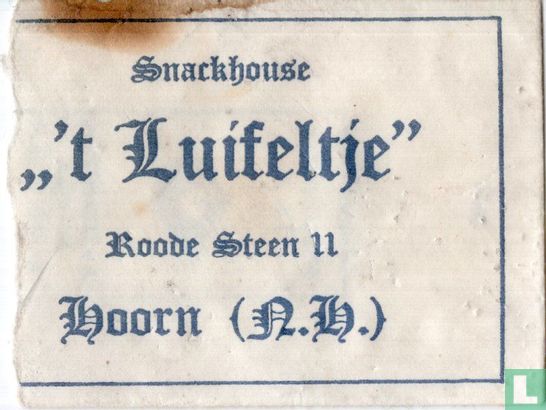 Snackhouse " 't Luifeltje" - Image 1