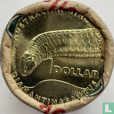 Australia 1 dollar 2022 (roll) "Diamantinasaurus" - Image 1