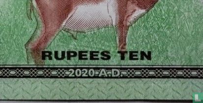 Nepal 10 Rupees  - Afbeelding 3