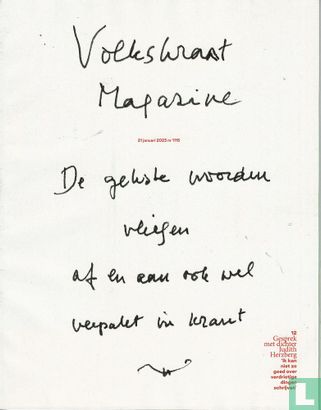 Volkskrant Magazine 1115 - Bild 1